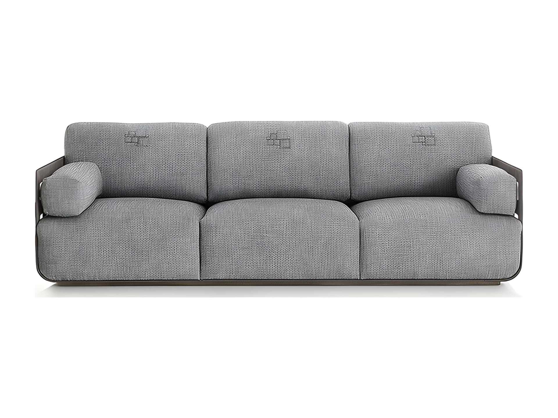Braid sofa | Rugiano. A luxurious modular sofa system featuring an exquisite upholstered braided structure, offering unparalleled comfort and versatile configurations.