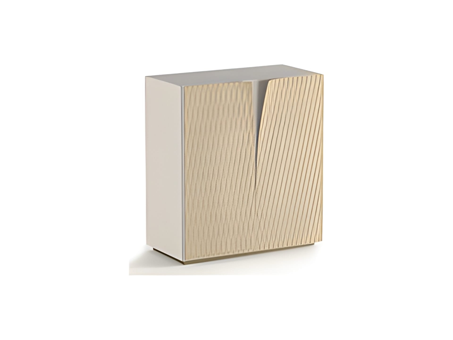 Callas bar cabinet | Rugiano. Exquisite bar cabinet with a unique geometric pattern, perfect for luxurious interiors.
