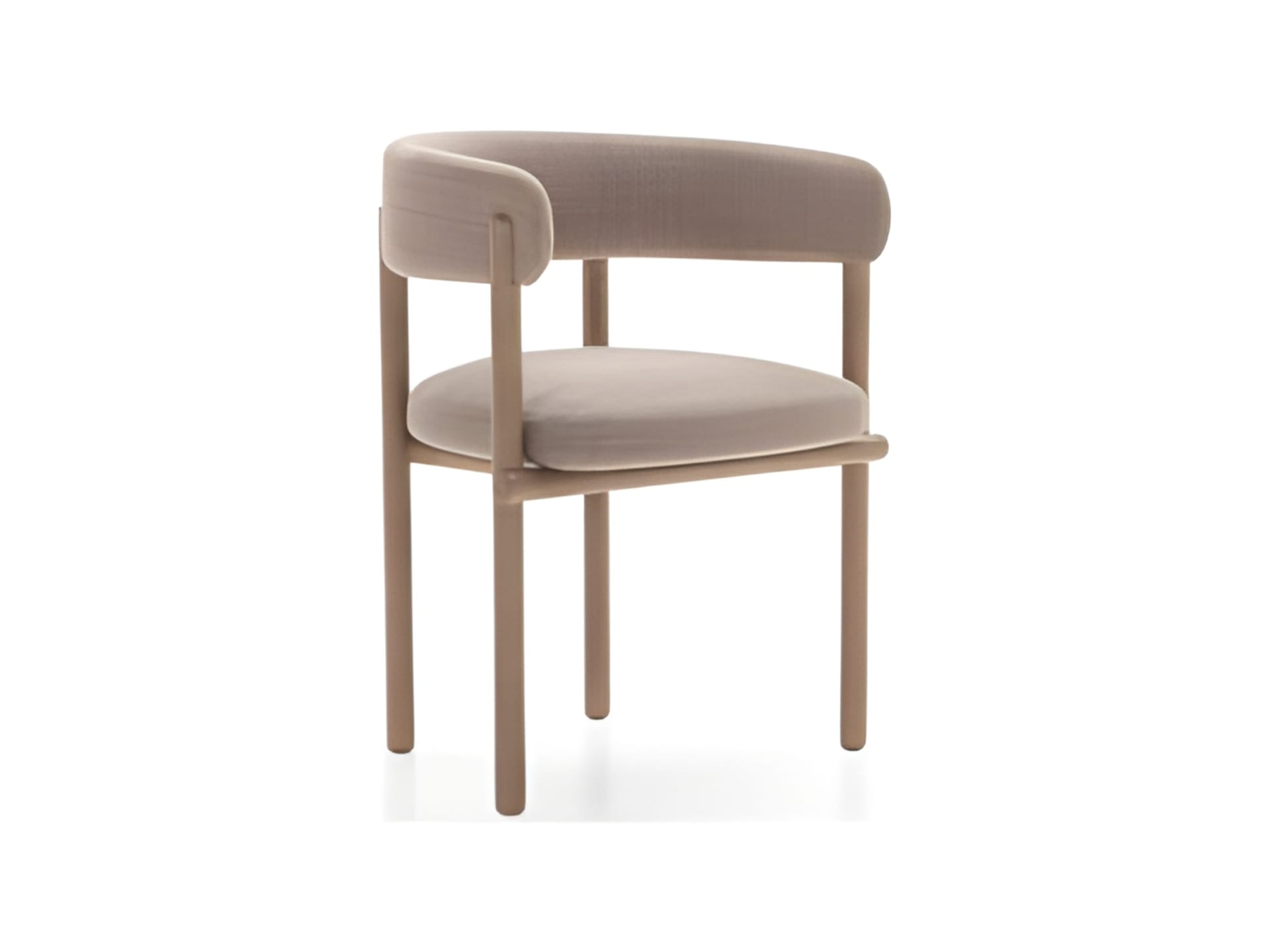 Stiks chair | ALF Dafre. Elegant Stiks chair with a metal frame and wooden seat by Gordon Guillaumier.