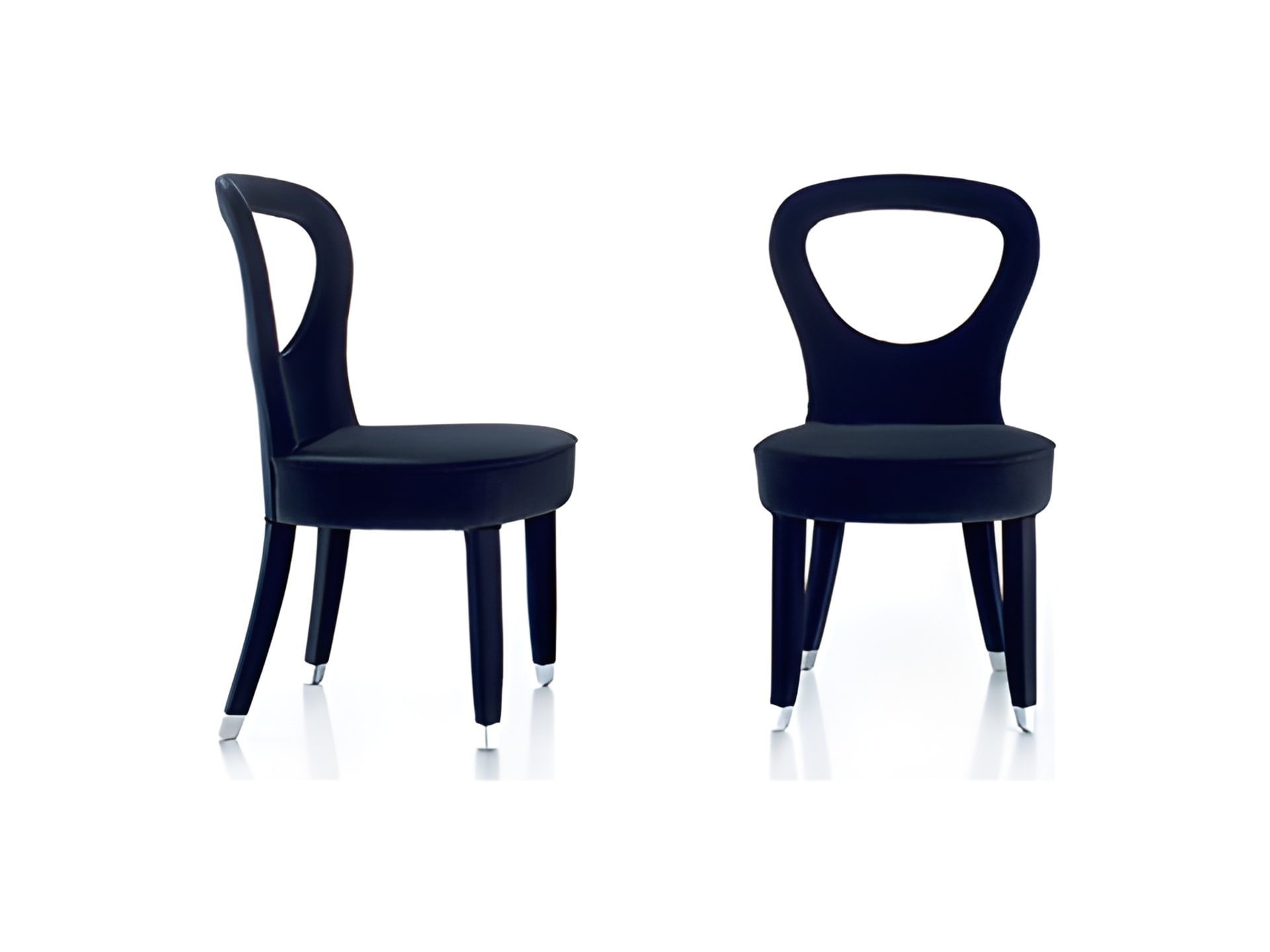 Dolly chair | Rugiano. Elegant dining chair with a curved backrest and soft seat, offering exceptional comfort and refined style.