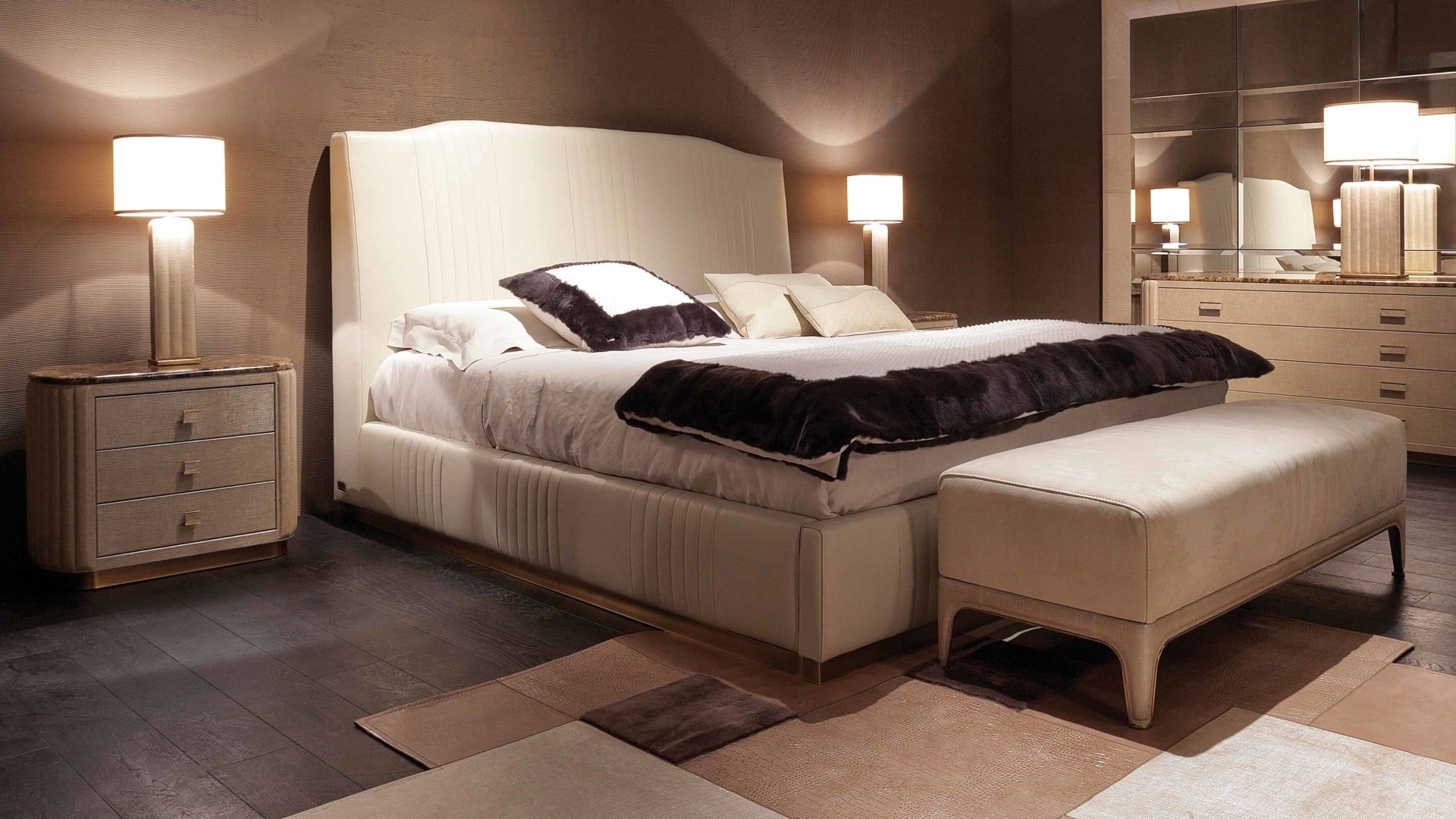 Bach chest of drawers | Rugiano. A sophisticated and functional chest of drawers, blending Art Deco elegance with modern design for luxurious interiors.