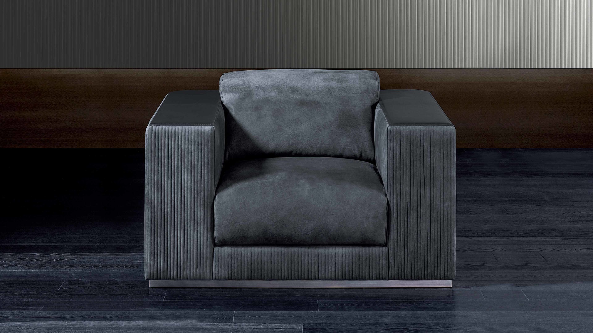 Vogue armchair | Rugiano. An exquisitely designed armchair offering luxurious comfort and contemporary elegance, perfect for sophisticated interiors.