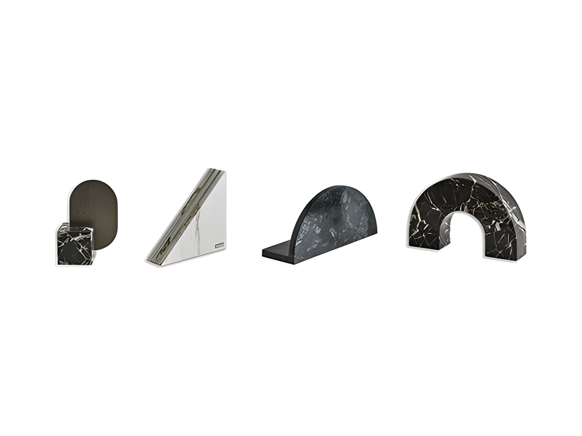 Armonia decorative object | Rugiano. Exquisite marble decorative objects, featuring bold geometric shapes and unique natural patterns.