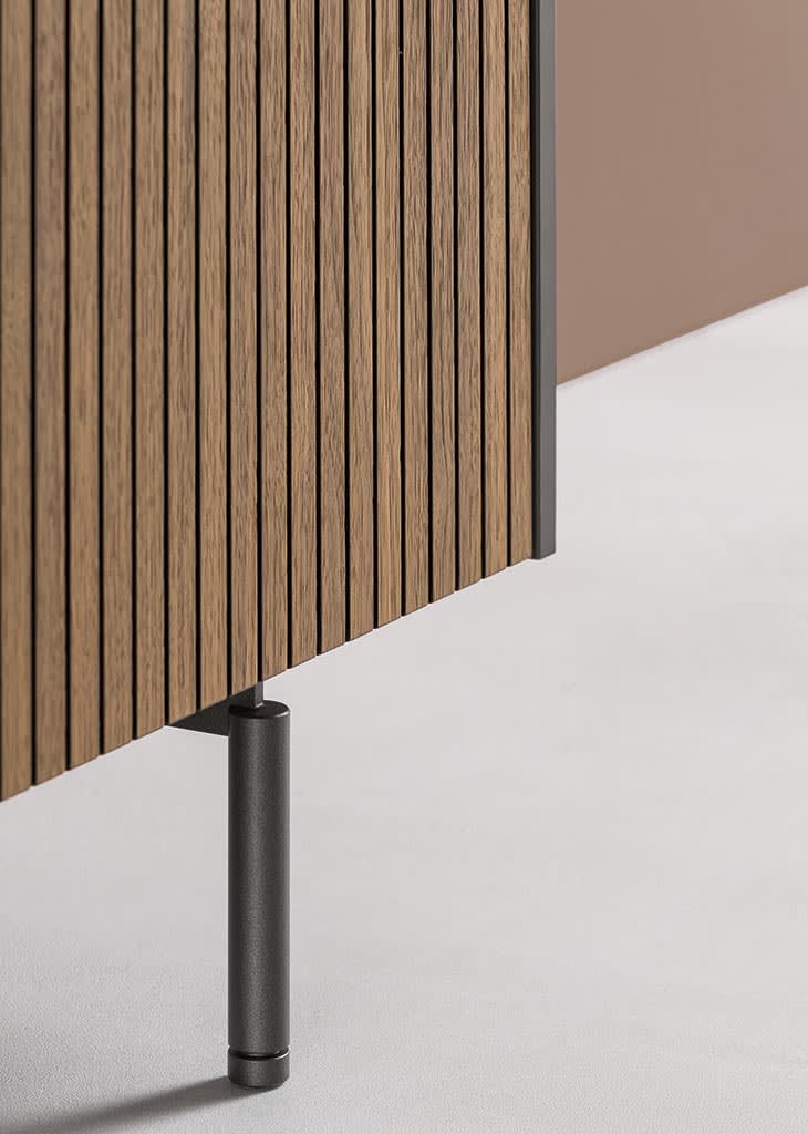 Diko display cabinet | ALF Dafre. Elegant sideboards and display cabinets with clean lines, high-quality materials, and thoughtful storage.