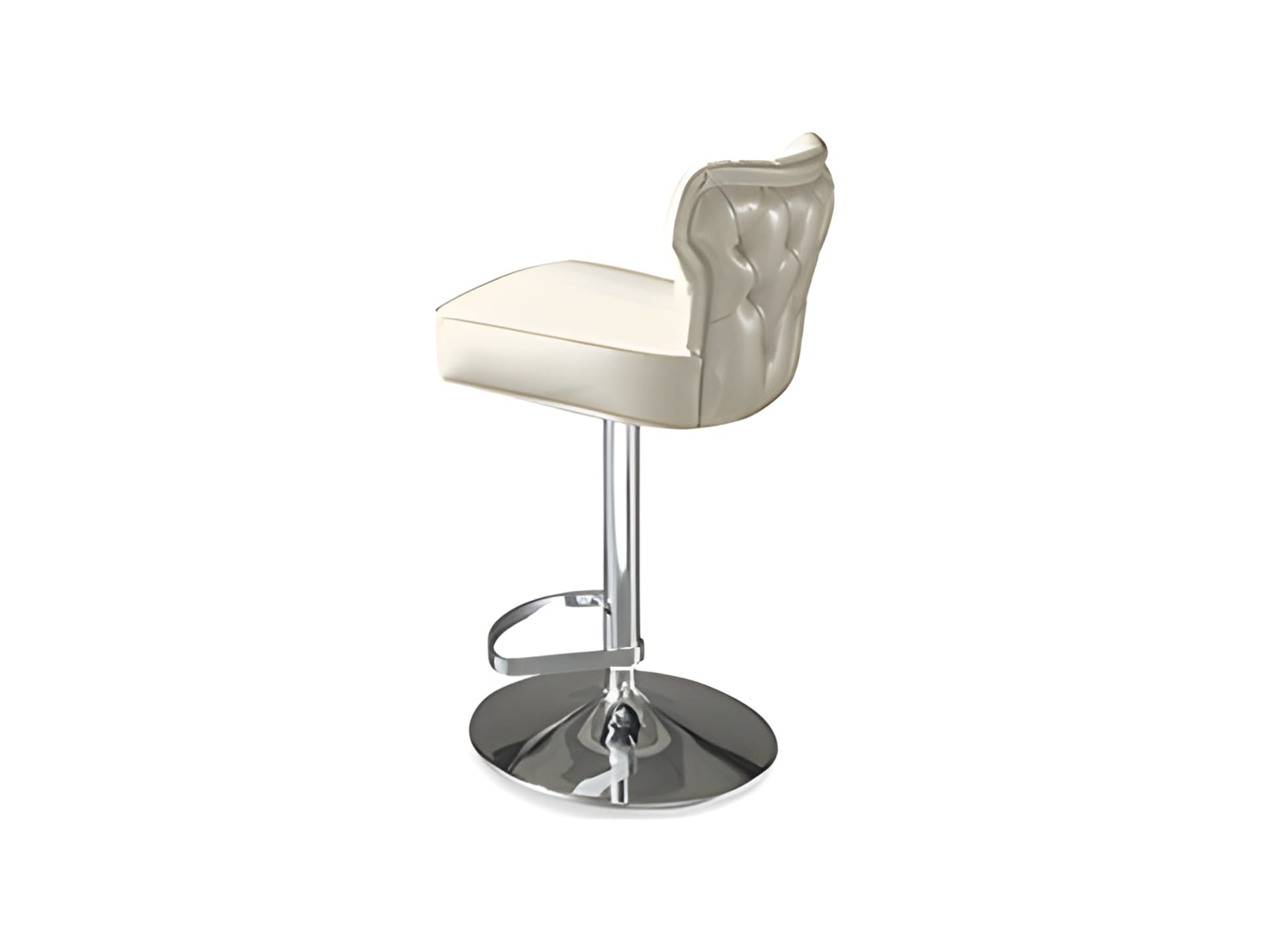 Guendalina 3 bar chair | Rugiano. A modern, adjustable barstool offering refined comfort and sleek design for contemporary spaces.