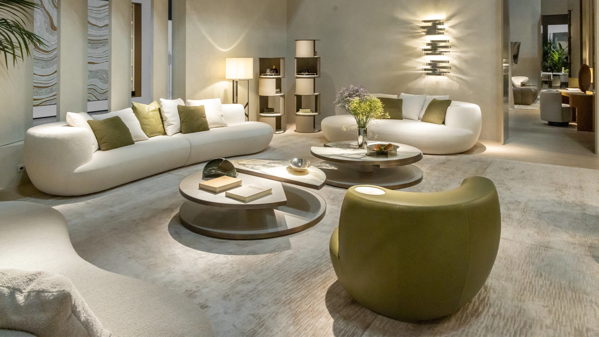 Rafael armchair | Rugiano. Elegant armchair with organic curves, providing exceptional comfort and a modern accent to any interior.
