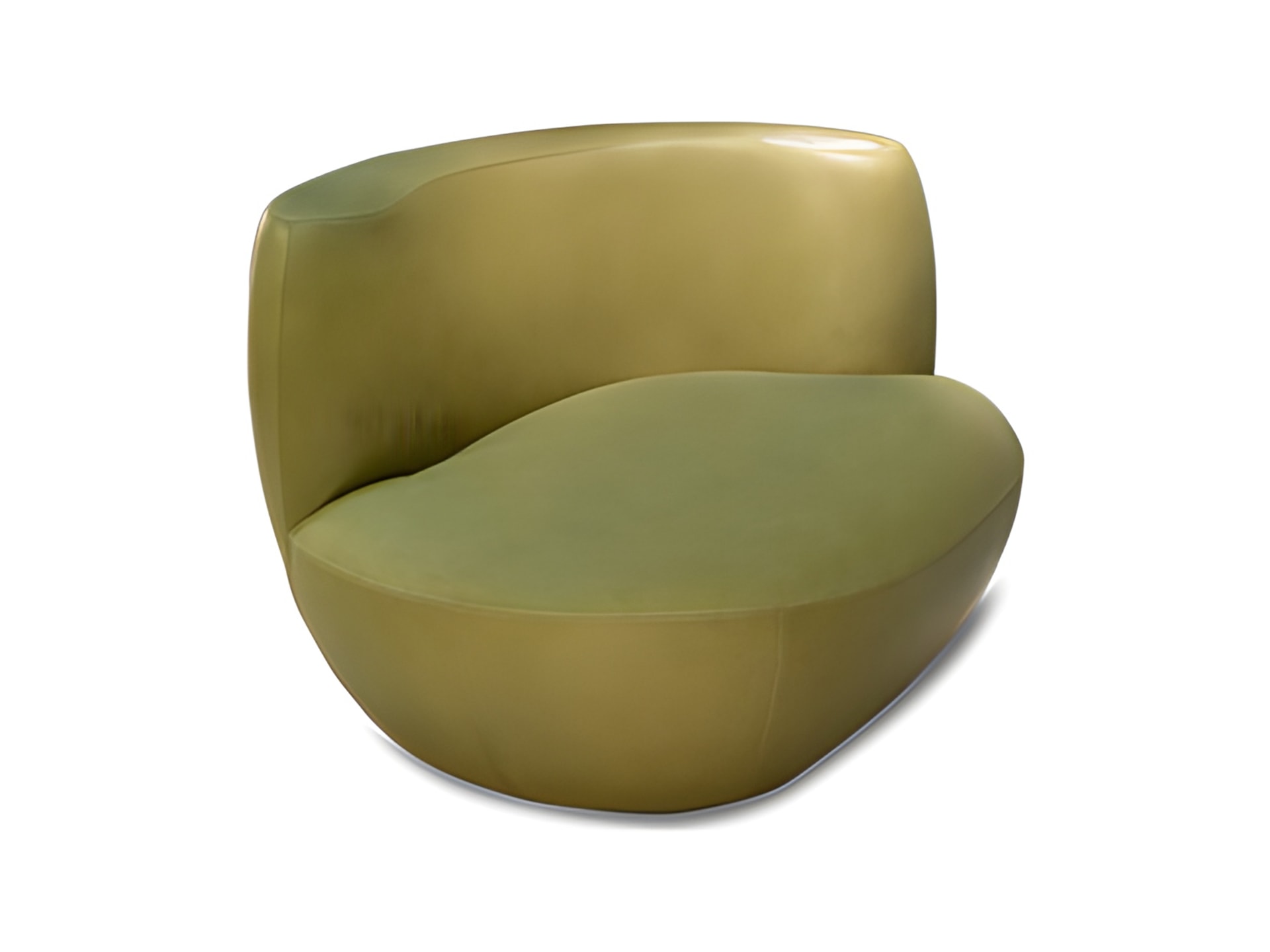 Rafael armchair | Rugiano. Elegant armchair with organic curves, providing exceptional comfort and a modern accent to any interior.