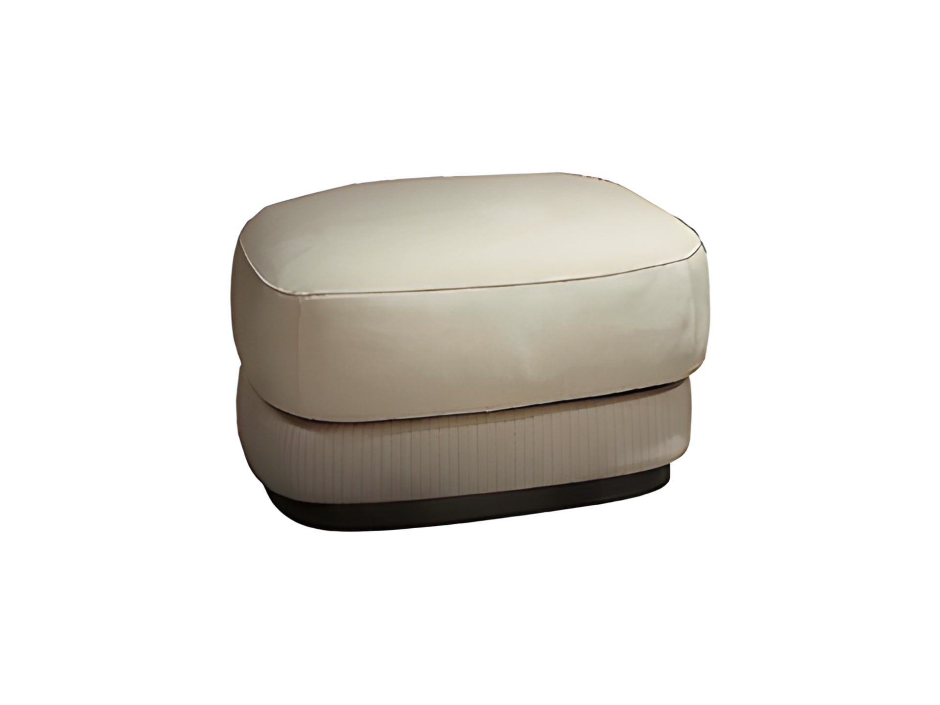 Elisabeth pouf | Rugiano. A luxurious Italian pouf, perfect for adding refined comfort and modern elegance to any space.